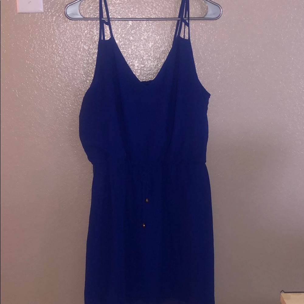 Blue Casual Dress